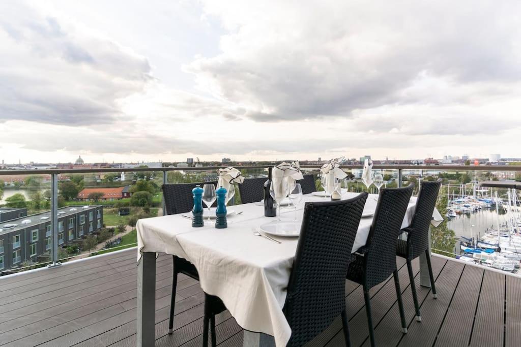 Penthouse With Amazing Views Of Copenhagen! Lägenhet Exteriör bild